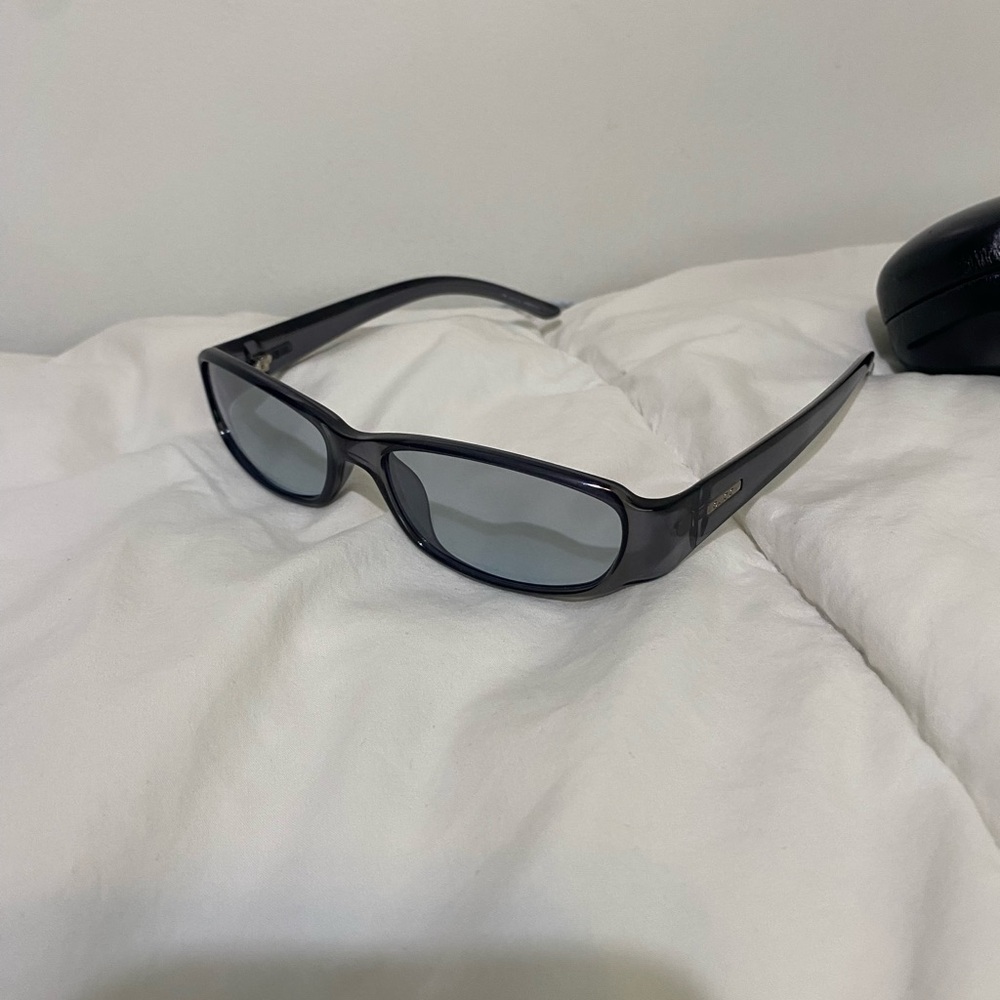 Vintage Gucci Smoke Framed Semi Translucent Sunglasses